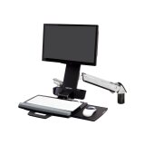 Ergotron Styleview Sit-Stand Combo Arm 61 cm (24") Mur Aluminium