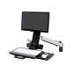 Ergotron Styleview Sit-Stand Combo Arm 61 cm (24") Mur Aluminium