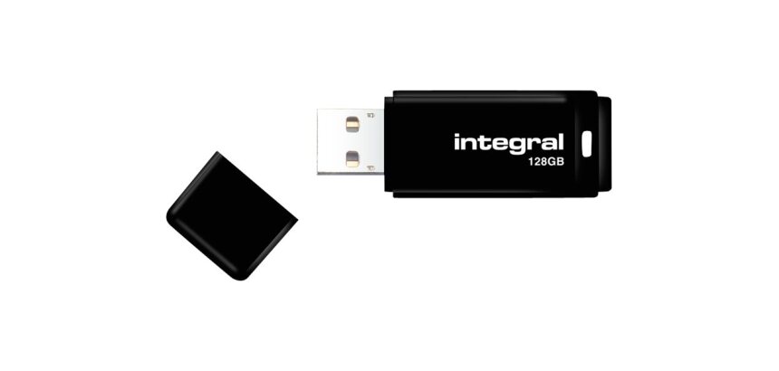 Integral INFD128GBBLK lecteur USB flash 128 Go USB Type-A 2.0 Noir