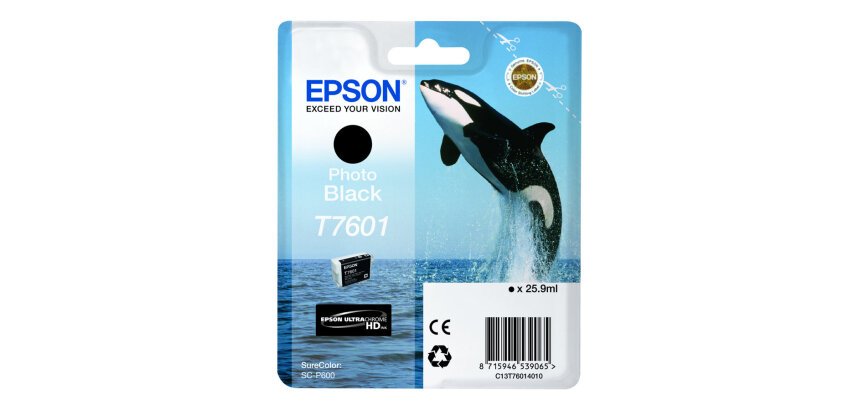 Epson T7601 - fotozwart - origineel - inktcartridge