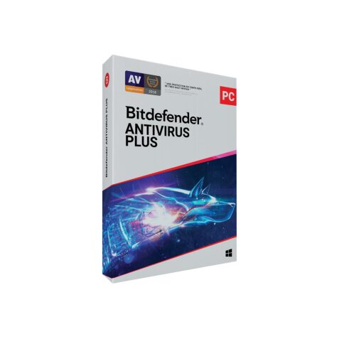 Bitdefender Antivirus Plus Sécurité antivirus 1 licence(s) 2 année(s)