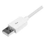 Câble Lightning vers USB pour iPhone, iPod, iPad blanc 3 m - StarTech.com