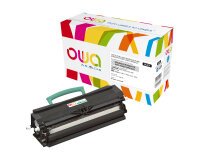 Toner remanufacturé OWA - haute capacité - Noir - pour LEXMARK E352H21E, E352H11E, DELL 593-10237, IBM 39V1641