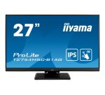 iiyama ProLite T2754MSC-B1AG écran plat de PC 68,6 cm (27") 1920 x 1080 pixels Full HD LED Écran tactile Multi-utilisateur Noir