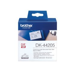 Etiquette papier continu 62 mm x 30,48 m Brother DK44205