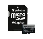 Verbatim PRO - Flash-Speicherkarte - 32 GB - microSDHC UHS-I