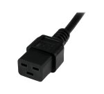 StarTech.com Cordon d'alimentation CEE7 vers IEC 320 C19 de 2m pour ordinateur - M/F