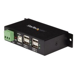 StarTech.com Hub USB industriel robuste 4 ports montable