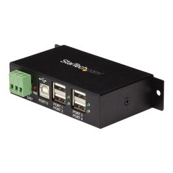 StarTech.com Hub USB industriel robuste 4 ports montable