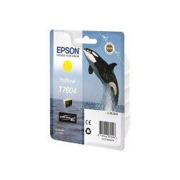 Epson T7604 - jaune - original - cartouche d'encre