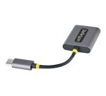 StarTech.com Adaptateur Casque USB-C - Splitter Audio, Double Casque USB Type C avec Entrée Micro - Adaptateur USB C vers Jack 3.5mm, DAC 3.5 mm - USB-C vers Jack Audio/Sortie Auxiliaire, DAC 24 Bits