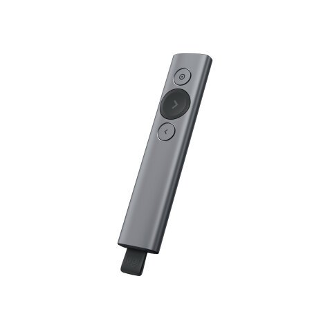 Logitech Spotlight Plus presentation remote control - slate