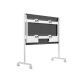 Steelcase STPM2CART85 support d'équipement DVD et audio Gris, Blanc