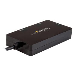 StarTech.com Adaptateur multiport USB-C - 3 en 1 - USB Type-C vers HDMI DVI ou VGA