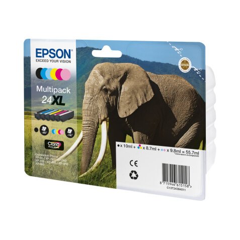 Cartouche d'encre Epson PACK ELEPHANT 6 COULEURS XL