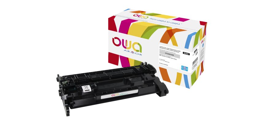 Toner remanufacturé OWA - très très haute capacité - Noir - pour HP CF226X