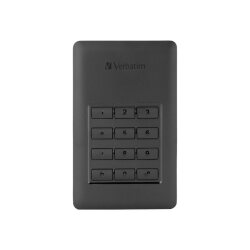 Verbatim Store 'n' Go Secure Portable HDD with Keypad Access - hard drive - 2 TB - USB 3.1 Gen 1