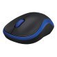 Logitech M185 - mouse - 2.4 GHz - blue