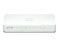 D-Link GO-SW-8E/E commutateur réseau Non-géré Fast Ethernet (10/100) Blanc