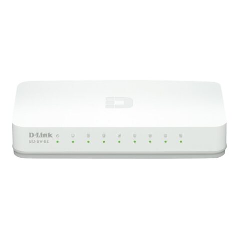 D-Link GO-SW-8E/E commutateur réseau Non-géré Fast Ethernet (10/100) Blanc
