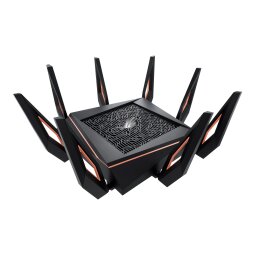 ASUS Rapture GT-AX11000 routeur sans fil Gigabit Ethernet Tri-bande (2,4 GHz / 5 GHz / 5 GHz) Noir