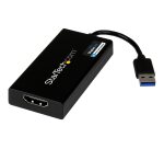 StarTech.com Adaptateur vidéo multi-écrans USB 3.0 vers HDMI - Carte graphique externe certifié DisplayLink - Ultra HD 4k