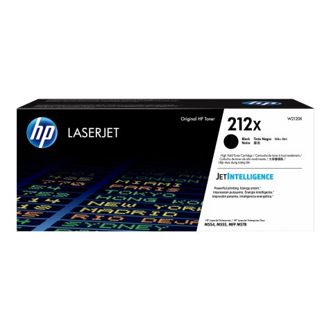 HP Toner LaserJet noir grande capacité authentique 212X