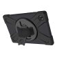 DLH COQUE RENFORCEE AVEC BANDOULIERE, POIGNEE ROTATIVE ET PIED SUPPORT POUR SAMSUNG GALAXY TAB A7 LITE 8.7" (SM-T220 / SM-T225)