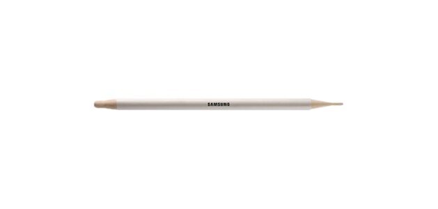 Samsung Flip Pen stylet Beige, Blanc