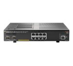 HPE Aruba Networking 2930F 8G PoE+ 2SFP+ Géré L3 Gigabit Ethernet (10/100/1000) Connexion Ethernet, supportant l'alimentation via ce port (PoE) 1U Gris