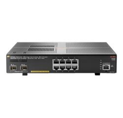 HPE Aruba Networking 2930F 8G PoE+ 2SFP+ Géré L3 Gigabit Ethernet (10/100/1000) Connexion Ethernet, supportant l'alimentation via ce port (PoE) 1U Gris