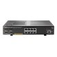HPE Aruba Networking 2930F 8G PoE+ 2SFP+ Géré L3 Gigabit Ethernet (10/100/1000) Connexion Ethernet, supportant l'alimentation via ce port (PoE) 1U Gris