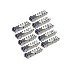 StarTech.com Module SFP GBIC compatible HPE J4859C - Transceiver 1000BASE-LX - Paquet de 10