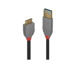 Lindy Câble USB 3.2 Type A vers Micro-B, 5Gbit/s, Anthra Line, 1m