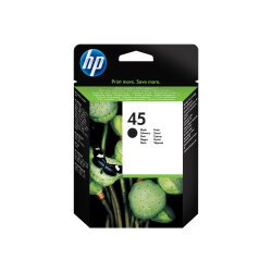 HP 45 cartouche d'encre noir authentique grande contenance