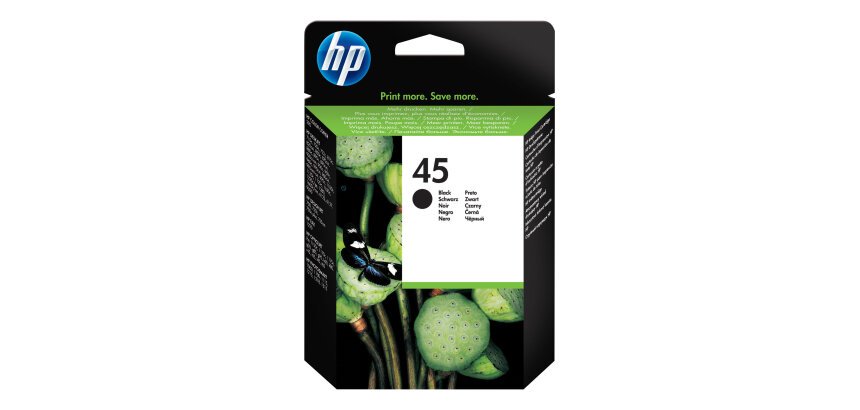 HP 45 cartouche d'encre noir authentique grande contenance