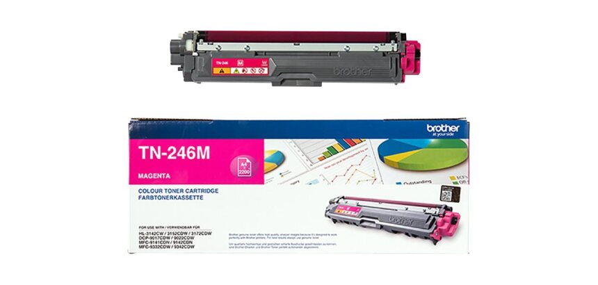TN246M BROTHER HL3142CW Toner Magenta High Capacity   2200Pages High Capacity