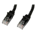 StarTech.com Cat6 5m black Ethernet RJ45 network cable