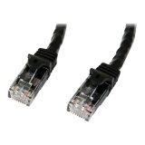 StarTech.com Cat6 5m black Ethernet RJ45 network cable