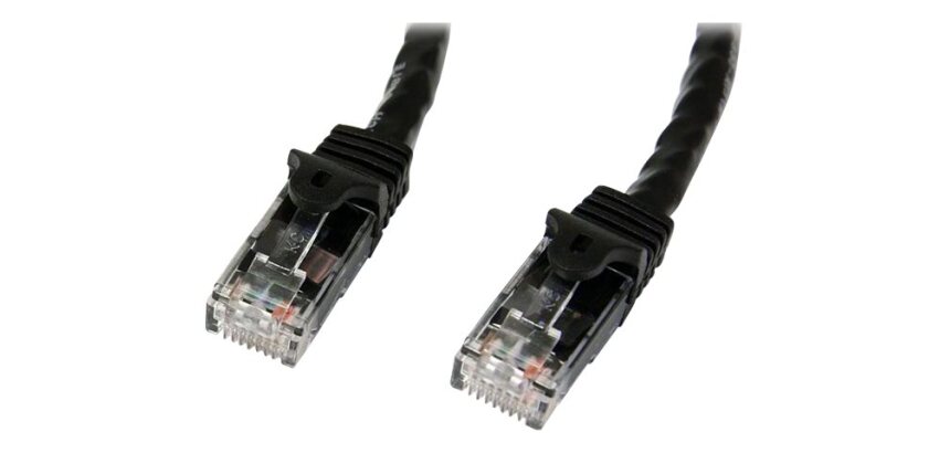 StarTech.com Cat6 5m black Ethernet RJ45 network cable