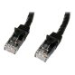 StarTech.com Cat6 patchkabel met snagless RJ45 connectors - verbindingskabel - 5 m - zwart