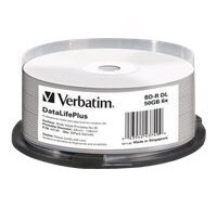 Verbatim DataLifePlus - BD-R DL x 25 - 50 GB - storage media