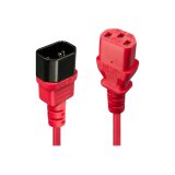 Lindy câble électrique couleur Coupleur C14 Coupleur C13 - 1 M