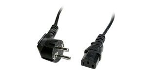 DLH DY-WU2569 câble électrique Noir 1 m Coupleur C13