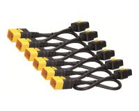 APC NetShelter - Kit cordon d'alimentation - Verrouillable - 6 câbles - 0,61m