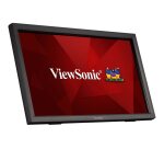 Viewsonic TD2423 écran plat de PC 59,9 cm (23.6") 1920 x 1080 pixels Full HD LED Écran tactile Multi-utilisateur Noir