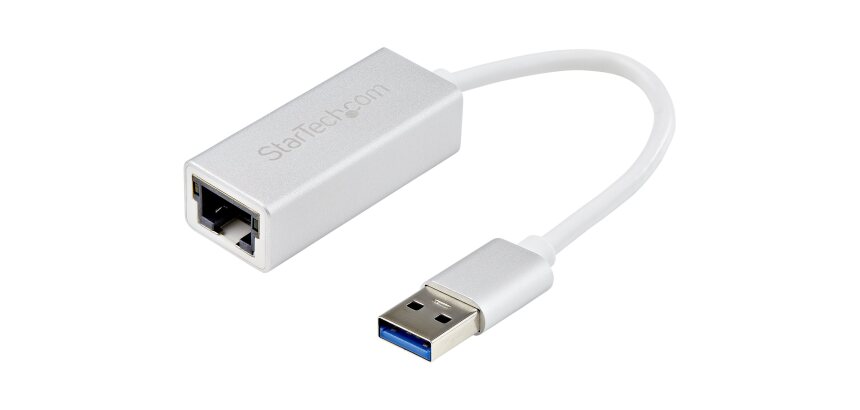 StarTech.com Adaptateur réseau USB 3.0 vers Gigabit Ethernet - Argent