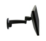 Ergotron 200 Series Wall Mount Arm, 1 Extension 61 cm (24") Mur Noir