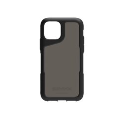 Menatwork GIP-028-BKG coque de protection pour téléphones portables 14,7 cm (5.8") Housse Noir, Gris, Translucide