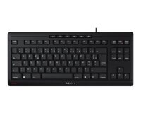 CHERRY STREAM KEYBOARD TKL clavier Universel USB AZERTY Français Noir